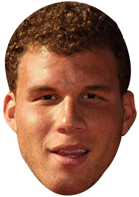 Blake Griffin Jb - Basketball Star Fancy Dress Cardboard Celebrity Face Mask