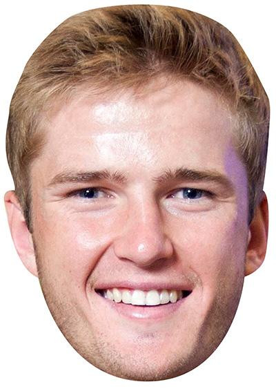 Eric Dier Mask Jb - Footballer Fancy Dress Cardboard Celebrity Face Mask