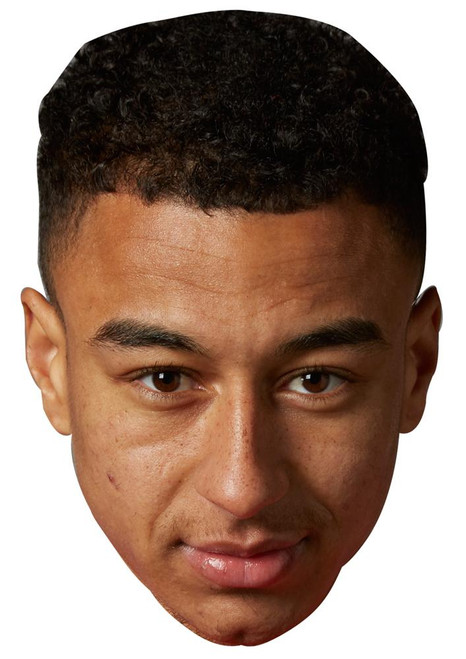 Jesse Lingard Copy Jb - Footballer Fancy Dress Cardboard Celebrity Face Mask
