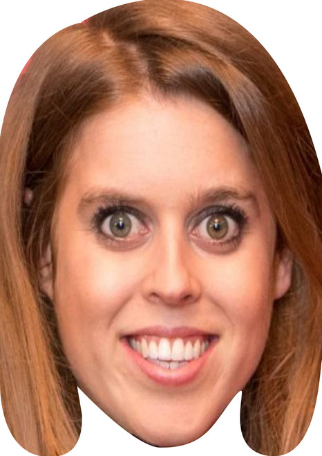 Royal Family Wedding Princess Beatrice Celebrity Party Face Mask | Fancy Dress