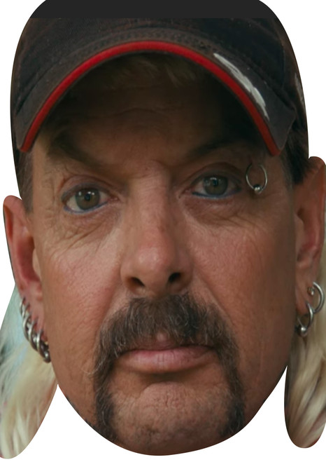 Exotic Joe Tiger King Version 2 Actor Movie Tv Celebrity Party Face Mask | Fancy Dress