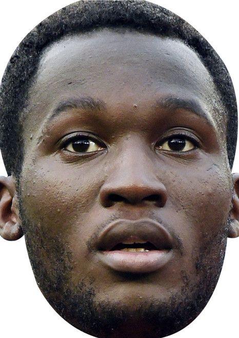 Romelu Lukaku 2020 Face Football Celebrity Party Face Mask | Fancy Dress