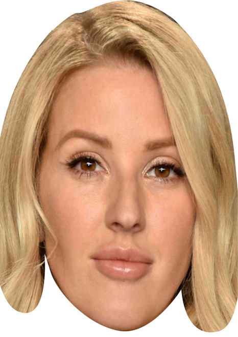 Ellie Goulding 2020 Face Music Star Celebrity Party Face Mask | Fancy Dress