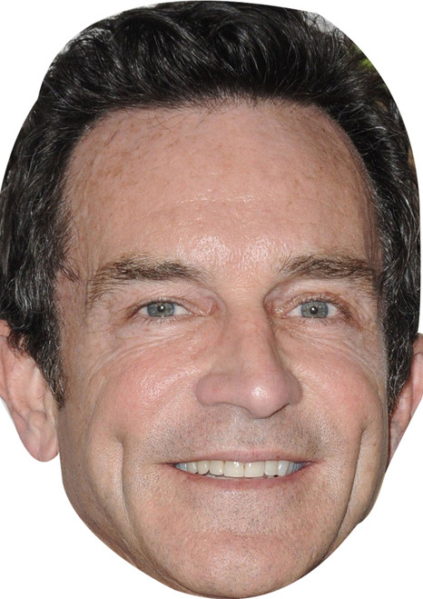 Jeff Probst 2020 Face Tv Party Fancy Dress