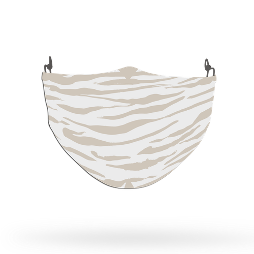 Zebra Tiger Animal Skin Face Covering Print 8