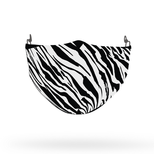 Zebra Tiger Animal Skin Face Covering Print 18