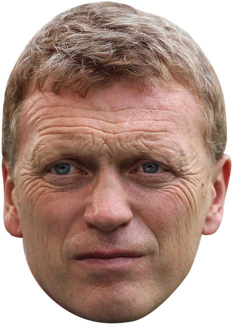 David Moyes Sotland Manager Celebrity Face Mask - Fancy Dress Party Mask 2026