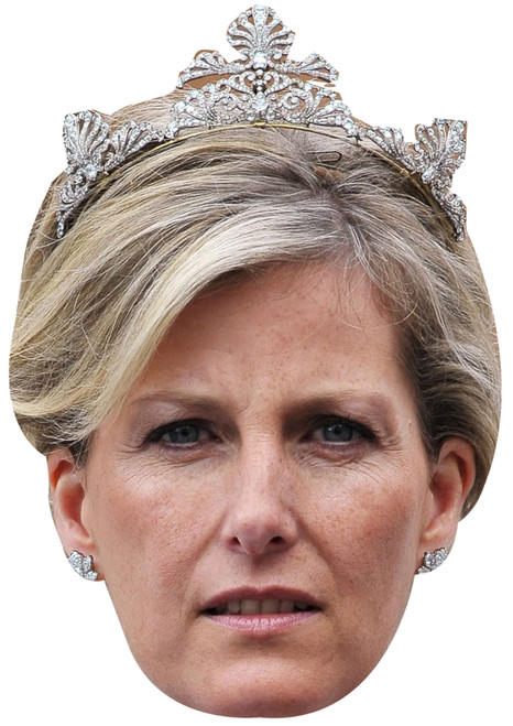 Princess Sophie Of Wessex Celebrity Face Mask - Fancy Dress Party Mask 2026