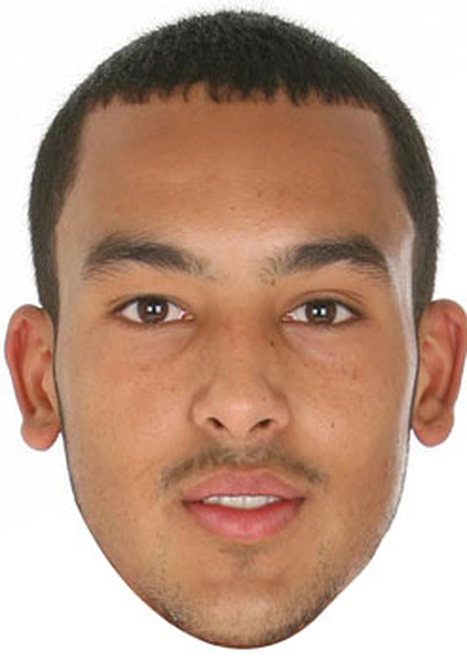Theo Walcott Celebrity Face Mask - Fancy Dress Party Mask 2026