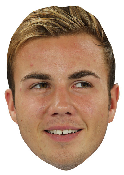 Gã¶Tze Football 2018 Celebrity Face Mask