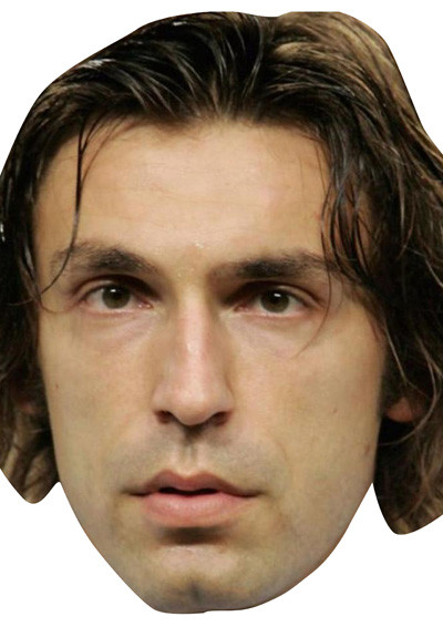 Pirlo Football 2018 Celebrity Face Mask