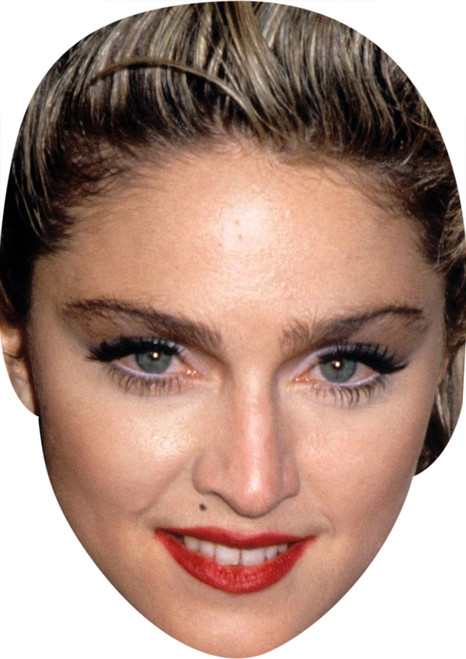 Madonna Young Music Celebrity Face Mask - Fancy Dress Party Mask 2026