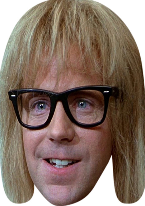Garth Waynes World Celebrity Party Face Mask