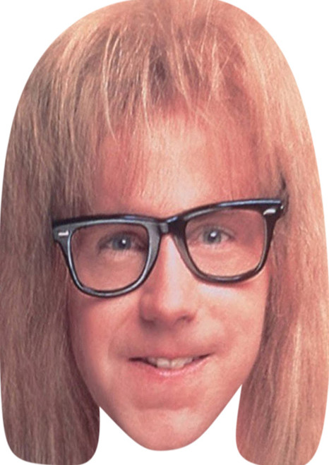 Wayne And Garth (2) Celebrity Party Face Mask