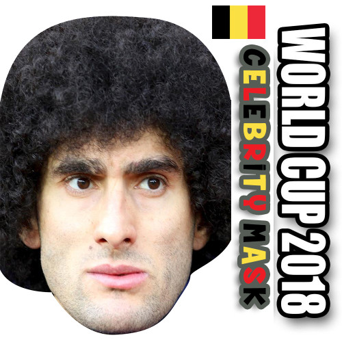 Marouanne Fellani Belgium Football World Cup 2018 Face Mask