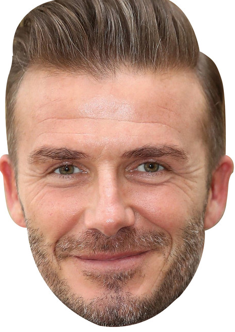 David Beckham Football Sensation Face Mask