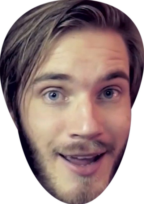 Pewdipie Tv Movie Star Face Mask