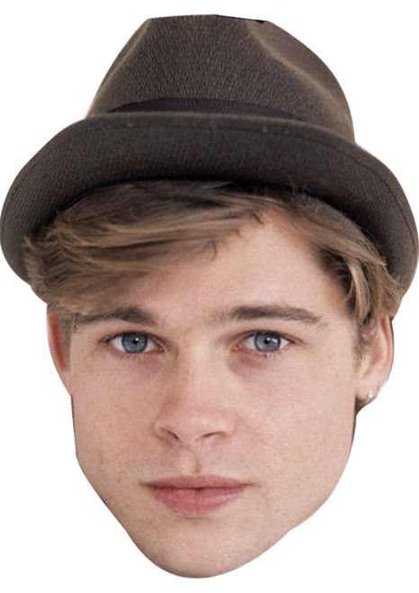 Brad Pitt Young Jb - Fancy Dress Party Mask 2026