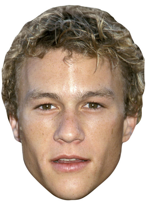Heath Ledger Young Jb - Fancy Dress Party Mask 2026