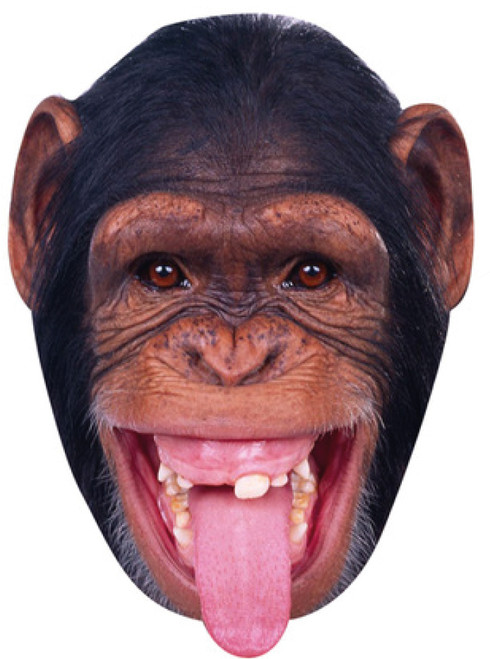 Monkey Tongue Fancy Dress Face Mask 2026 Jb