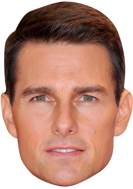 TOM CRUISE JB Actor Movie Tv Celebrity Face Mask