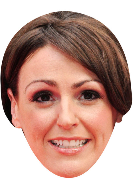 SURANNE JONES JB - Coronation Street Actors Fancy Dress Cardboard Celebrity Face Mask