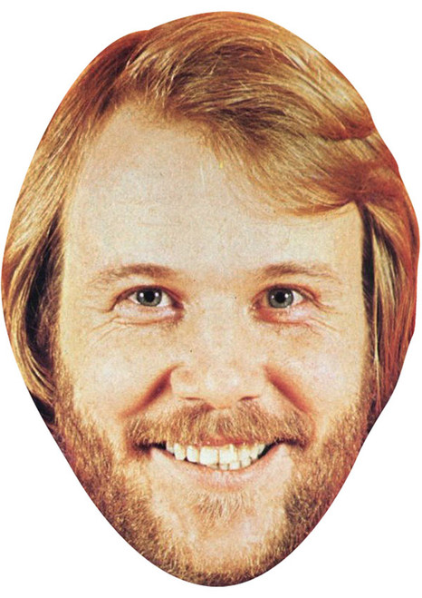 Benny Andersson Jb - Music Star Fancy Dress Cardboard Celebrity Face Mask - Fancy Dress Party Mask 2026