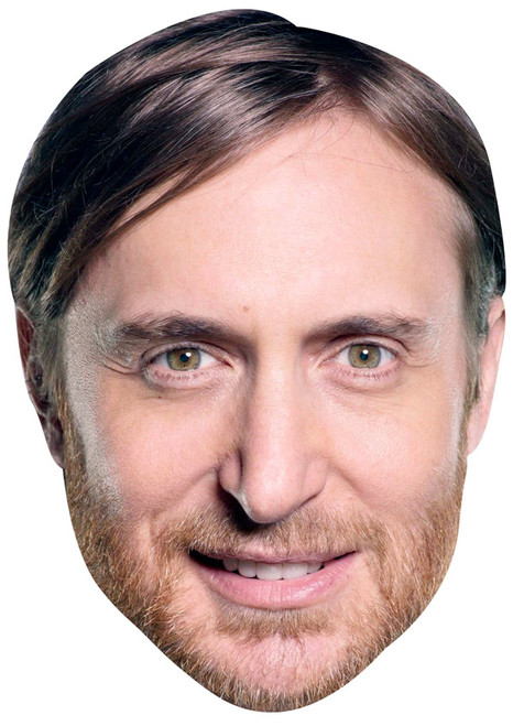 David Guetta Jb - Music Star Fancy Dress Cardboard Celebrity Face Mask - Fancy Dress Party Mask 2026
