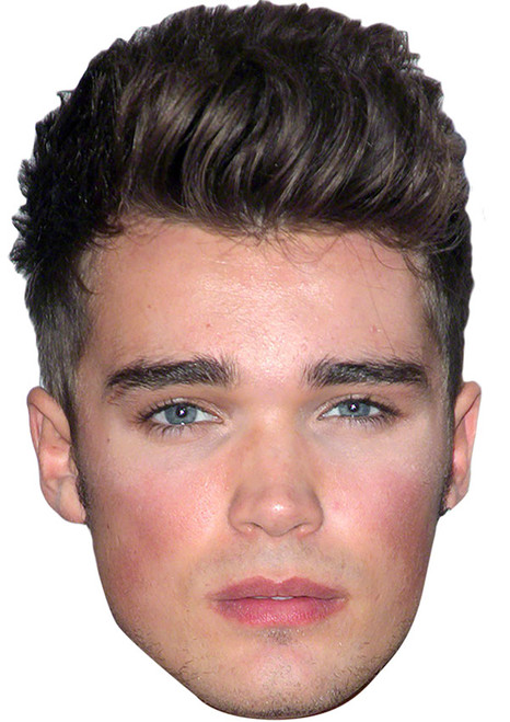Josh Cuthbert Jb - Music Star Fancy Dress Cardboard Celebrity Face Mask - Fancy Dress Party Mask 2026