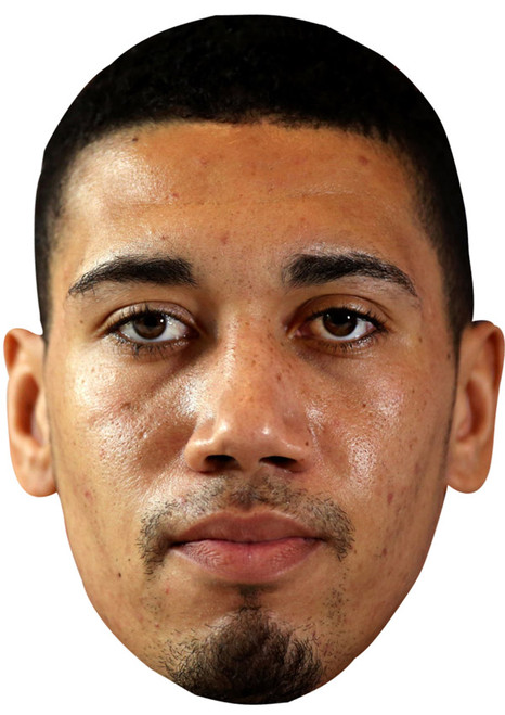 Chris Smalling Jb - Footballer Fancy Dress Cardboard Celebrity Face Mask - Fancy Dress Party Mask 2026