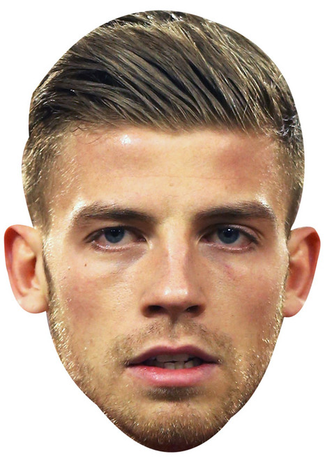 Toby Alderweireld Jb - Footballer Fancy Dress Cardboard Celebrity Face Mask - Fancy Dress Party Mask 2026