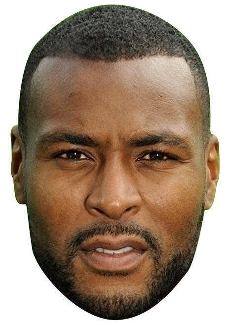 Wes Morgan Jb - Footballer Fancy Dress Cardboard Celebrity Face Mask - Fancy Dress Party Mask 2026