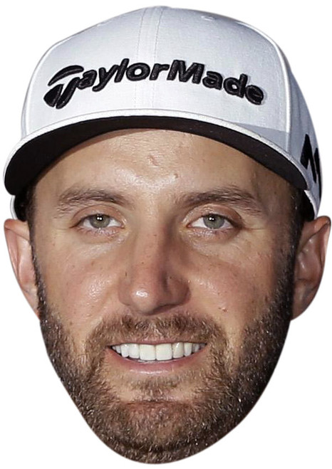Dustin Johnson Jb - Golf Fancy Dress Cardboard Celebrity Face Mask - Fancy Dress Party Mask 2026