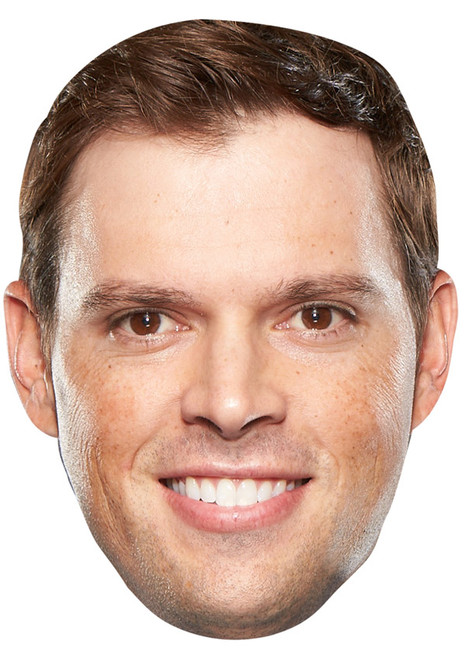 Bob Bryan Jb - Tennis Fancy Dress Cardboard Celebrity Face Mask - Fancy Dress Party Mask 2026