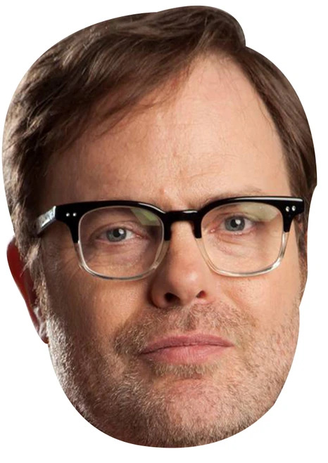 Rainn Wilson The Office Us Celebrity Face Mask