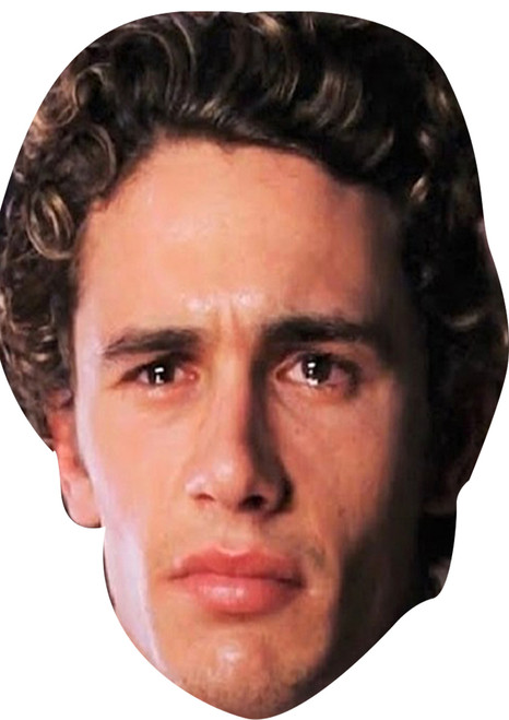 James Franco Celebrity Fancy Dress Cardboard Face Mask