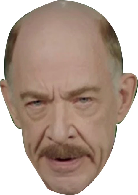 Jk Simmons Celebrity Party Face Mask | Fancy Dress