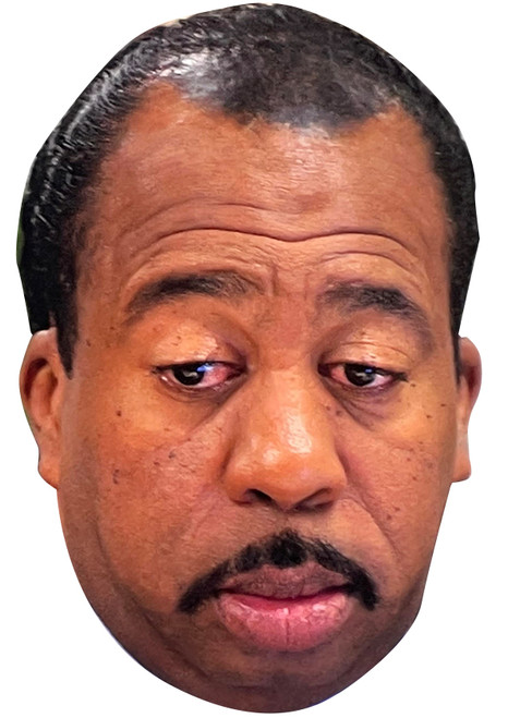 Leslie David Baker - Stanley The Office Us Celebrity Face Mask