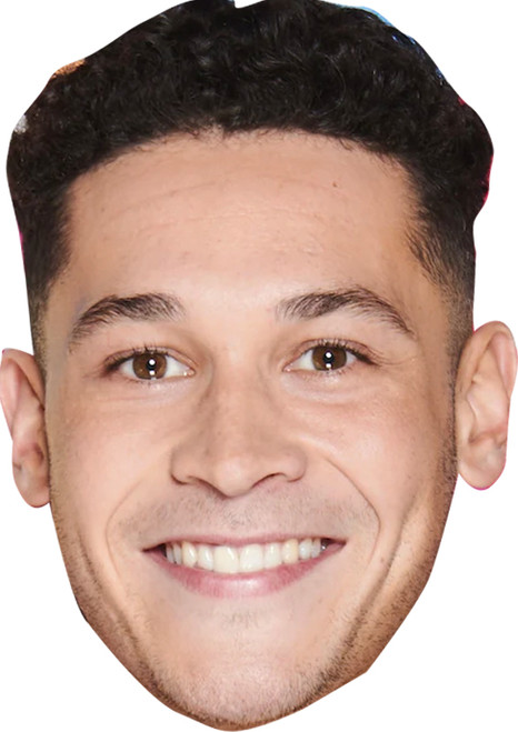 Callum Jones - Love Island 2024 Fancy Dress Cardboard Celebrity Face Mask