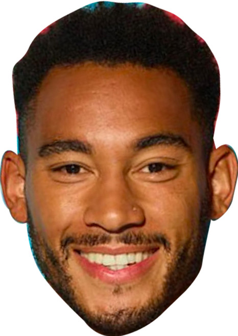 Josh Denzel Love Island Fancy Dress Cardboard Celebrity Face Mask
