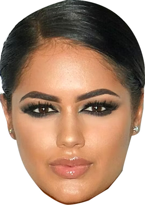 Malin Andersson Love Island Fancy Dress Cardboard Celebrity Face Mask