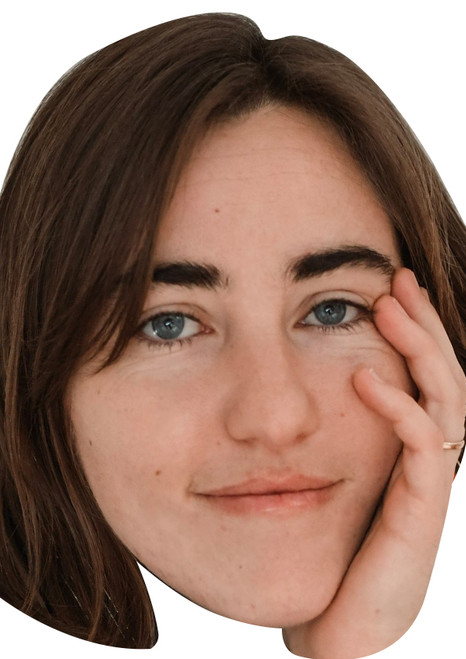 Margo Cilker - Music Star Celebrity Party Face Mask | Fancy Dress Cardboard Mask