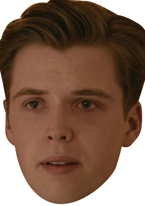 Evan Roe Celebrity Party Face Mask | Fancy Dress Cardboard Mask