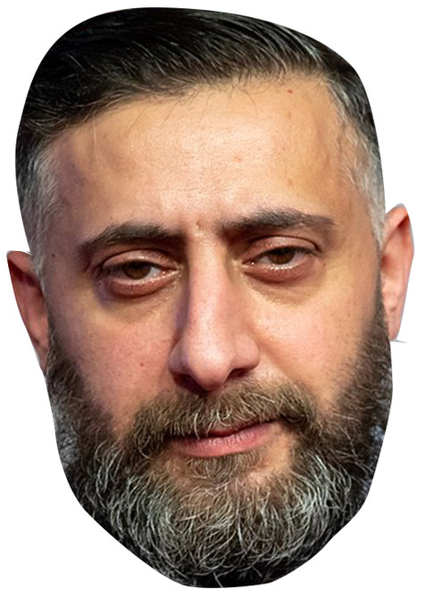 Kida Khodr Ramadan Celebrity Party Face Mask | Fancy Dress Cardboard Mask
