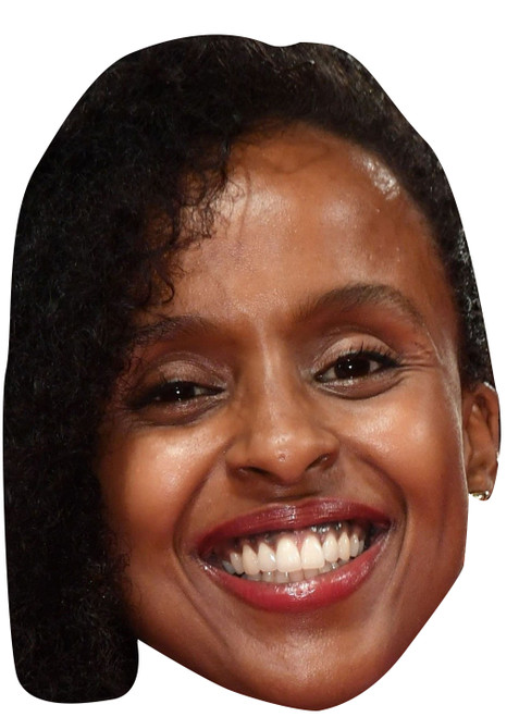 Yusra Warsama Celebrity Party Face Mask | Fancy Dress Cardboard Mask