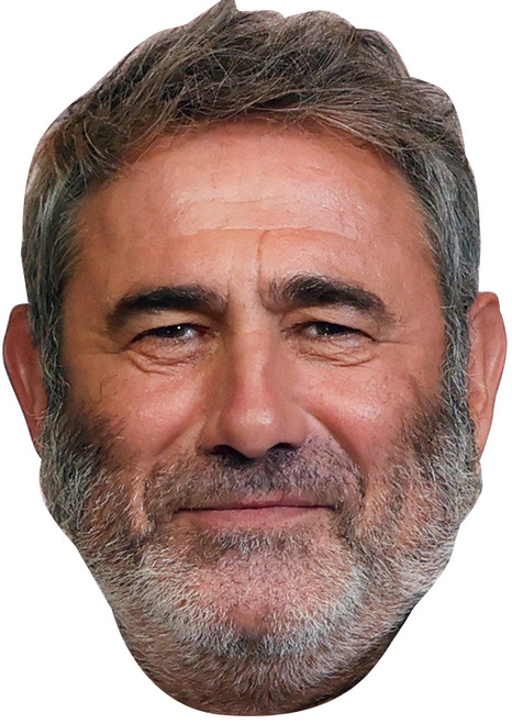 Sergi López Celebrity Party Face Mask | Fancy Dress Cardboard Mask