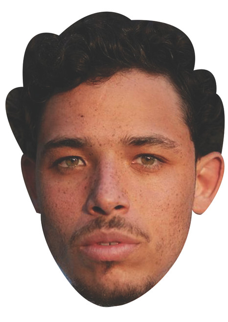 Anthony Ramos Celebrity Party Face Mask | Fancy Dress Cardboard Mask