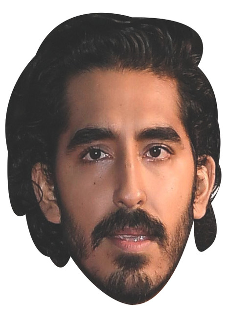 Dev Patel Celebrity Party Face Mask | Fancy Dress Cardboard Mask