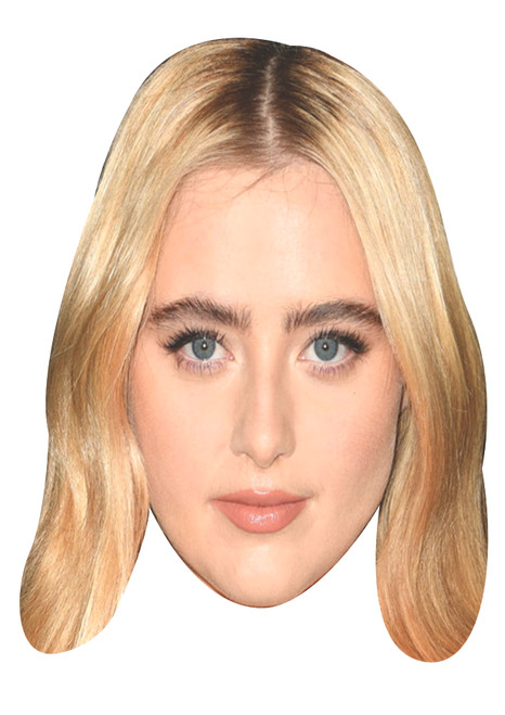 Kathryn Newton Celebrity Party Face Mask | Fancy Dress Cardboard Mask