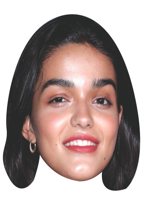 Rachel Zegler Celebrity Party Face Mask | Fancy Dress Cardboard Mask
